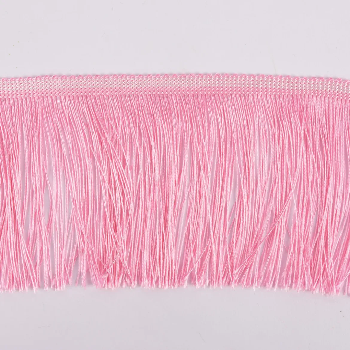 Fransenband Meterware rosa Breite: 10cm