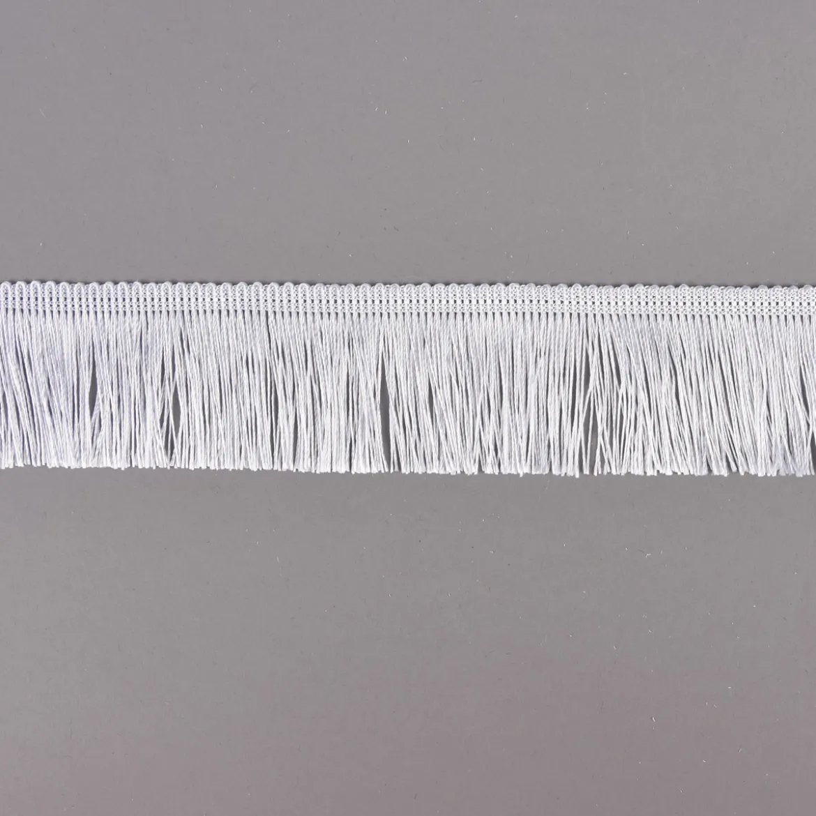 Fransenband Meterware weiß Breite: 5cm