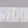 Fransenband Meterware weiß Breite: 10cm