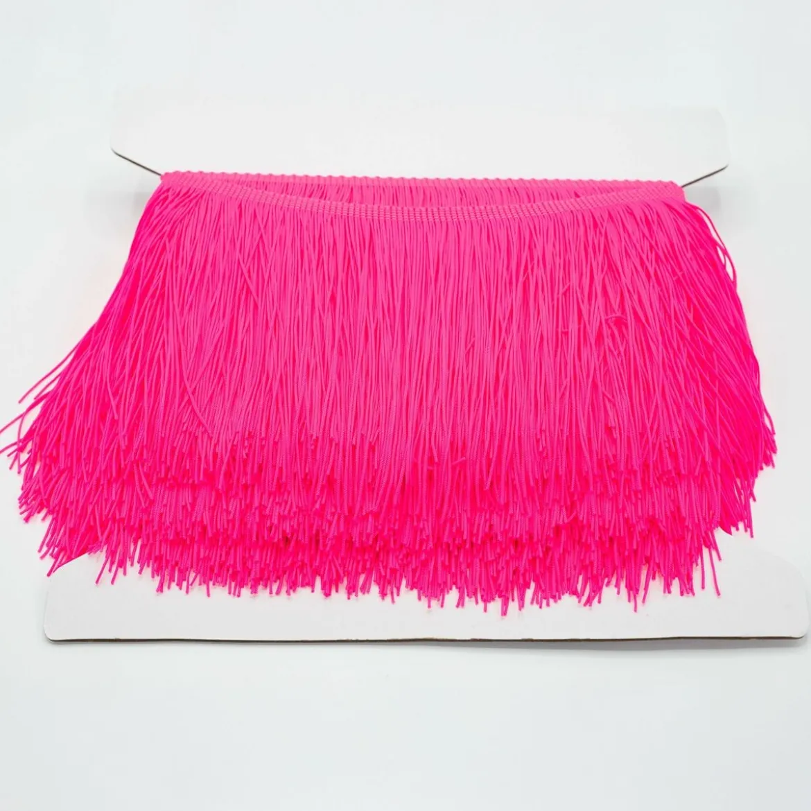 Fransenborte Neon Pink 150mm Breite