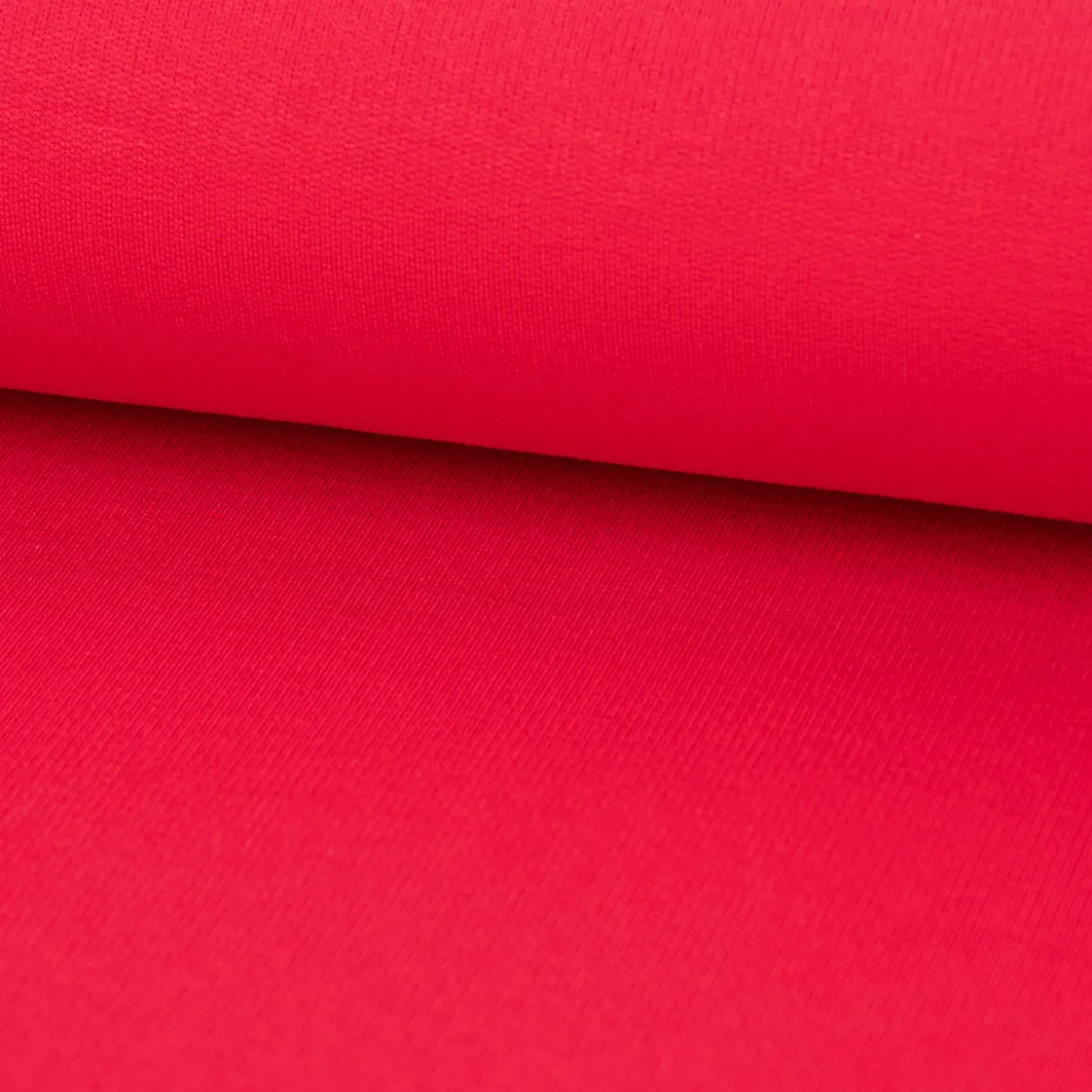 French Terry Modal Sweat elastisch einfarbig magenta 1,55m Breite