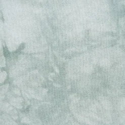French Terry Sommersweat angeraut TIE DYE Batik altgrün mint 1,50m Breite