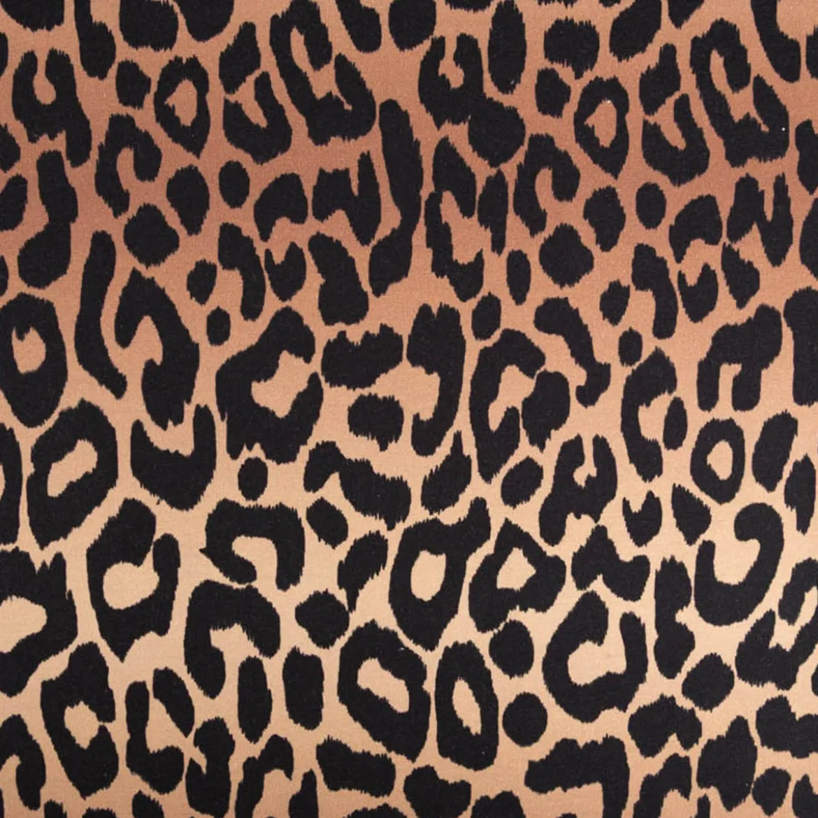 French Terry Sommersweat Digitalprint Animal Skin Leo beige braun schwarz 1,45m Breite
