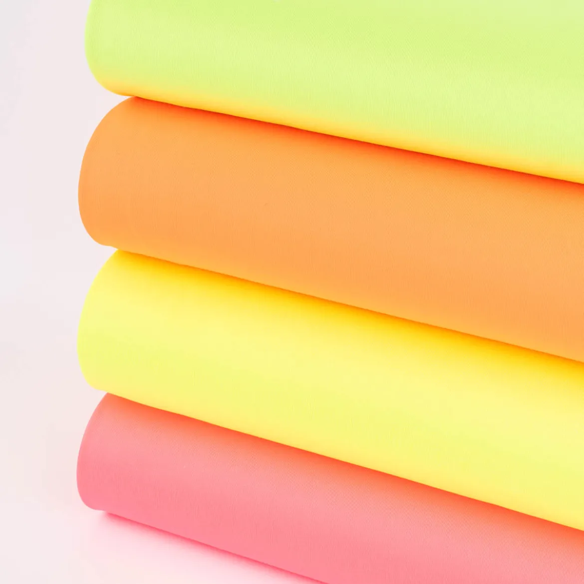French Terry Sommersweat NEON einfarbig grün 1,45m Breite