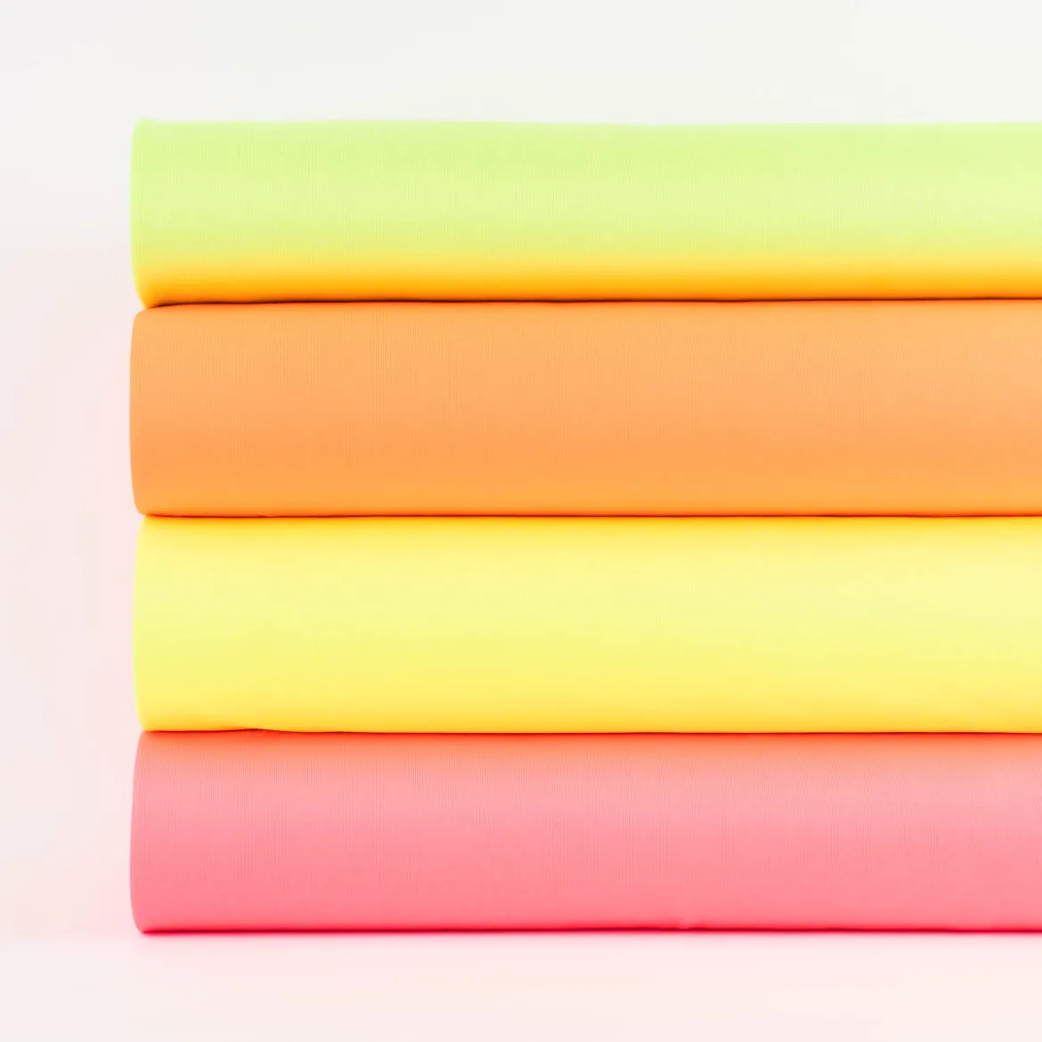 French Terry Sommersweat NEON einfarbig grün 1,45m Breite