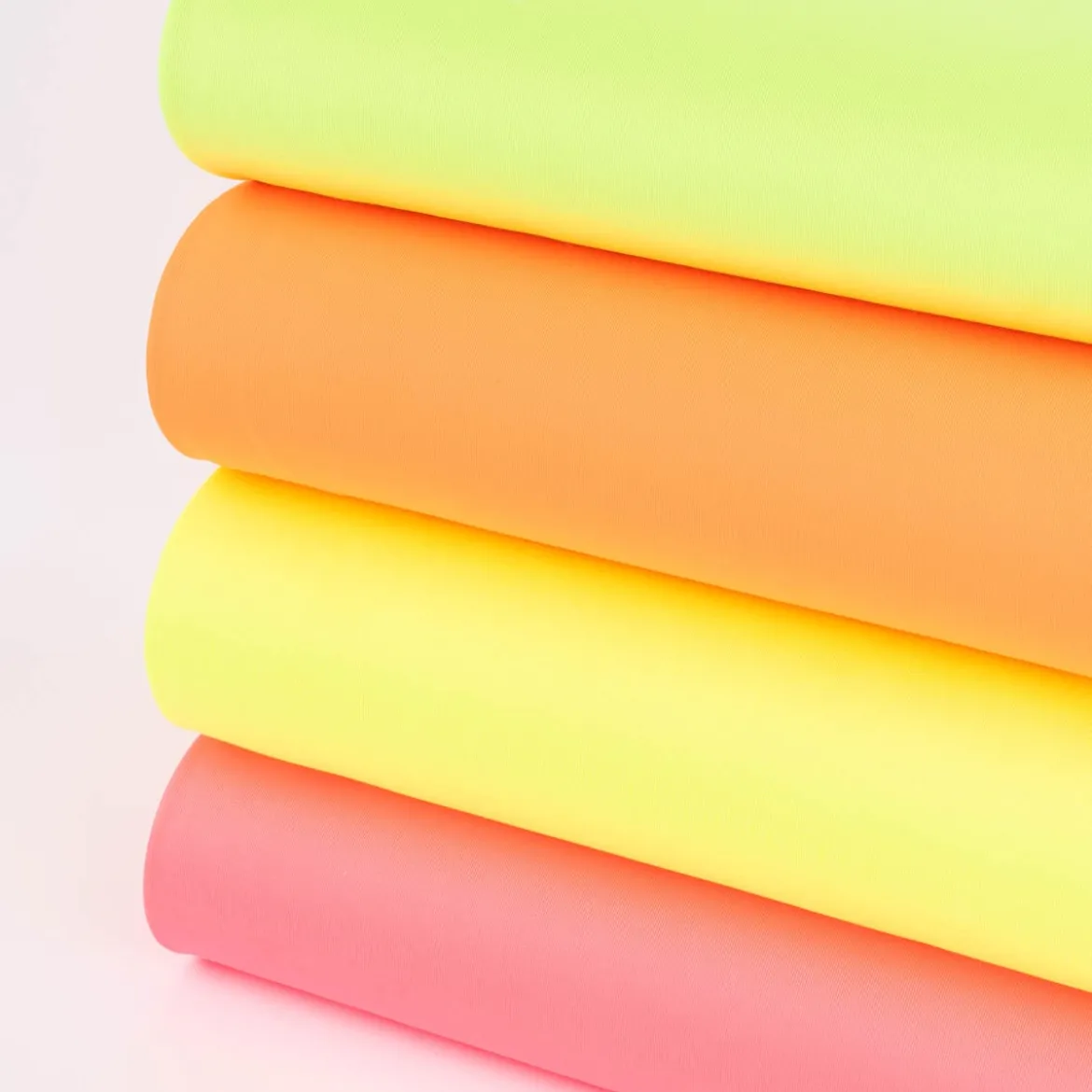 French Terry Sommersweat NEON einfarbig orange 1,45m Breite