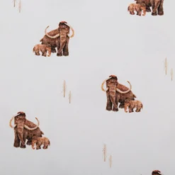 French Terry Stoff Bio Organic Mammut wollweiß 1,50m Breite