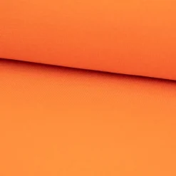 French Terry Stoff Organic Bio uni orange 1,50m Breite