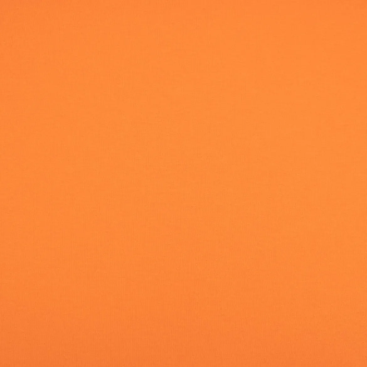 French Terry Stoff Organic Bio uni orange 1,50m Breite