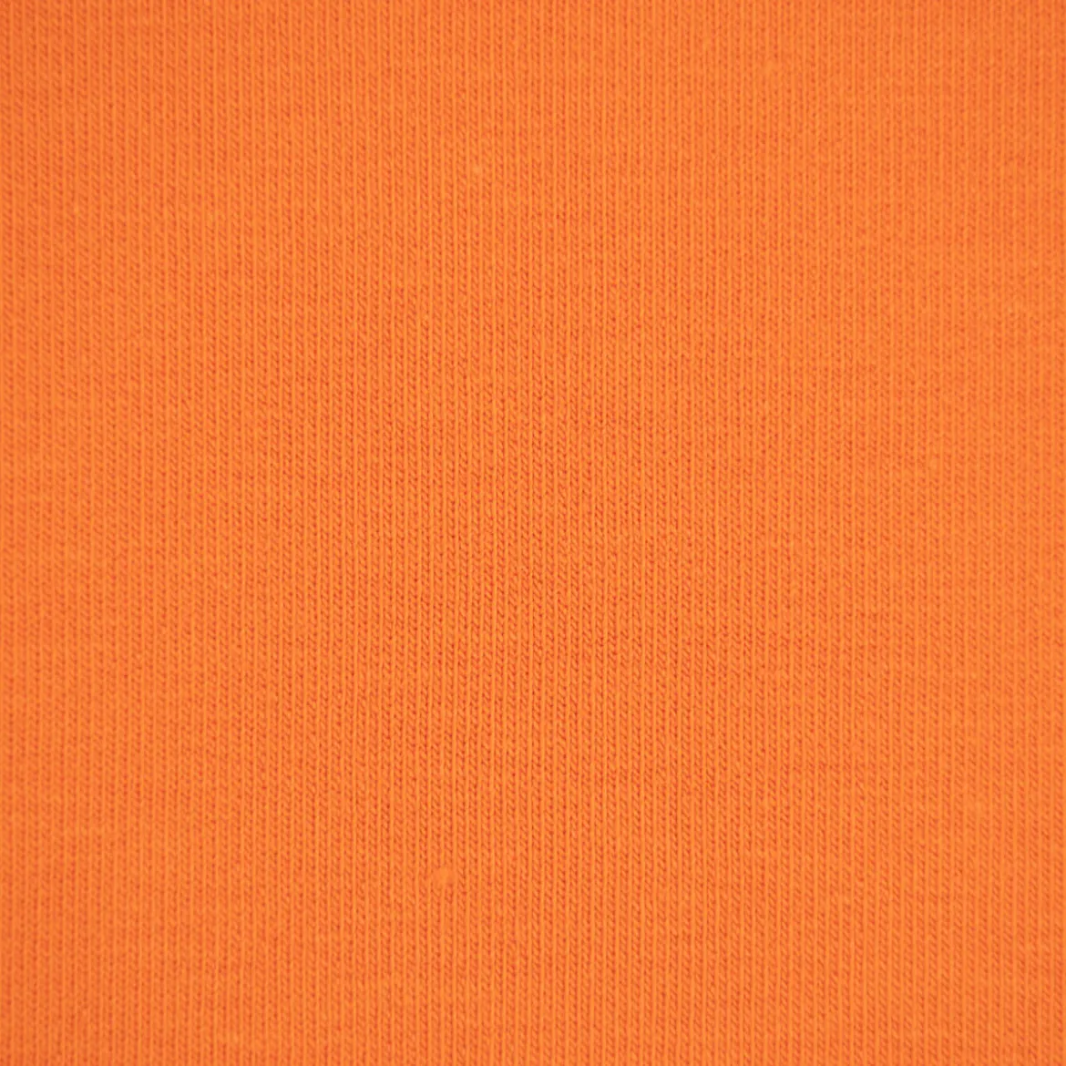 French Terry Stoff Organic Bio uni orange 1,50m Breite