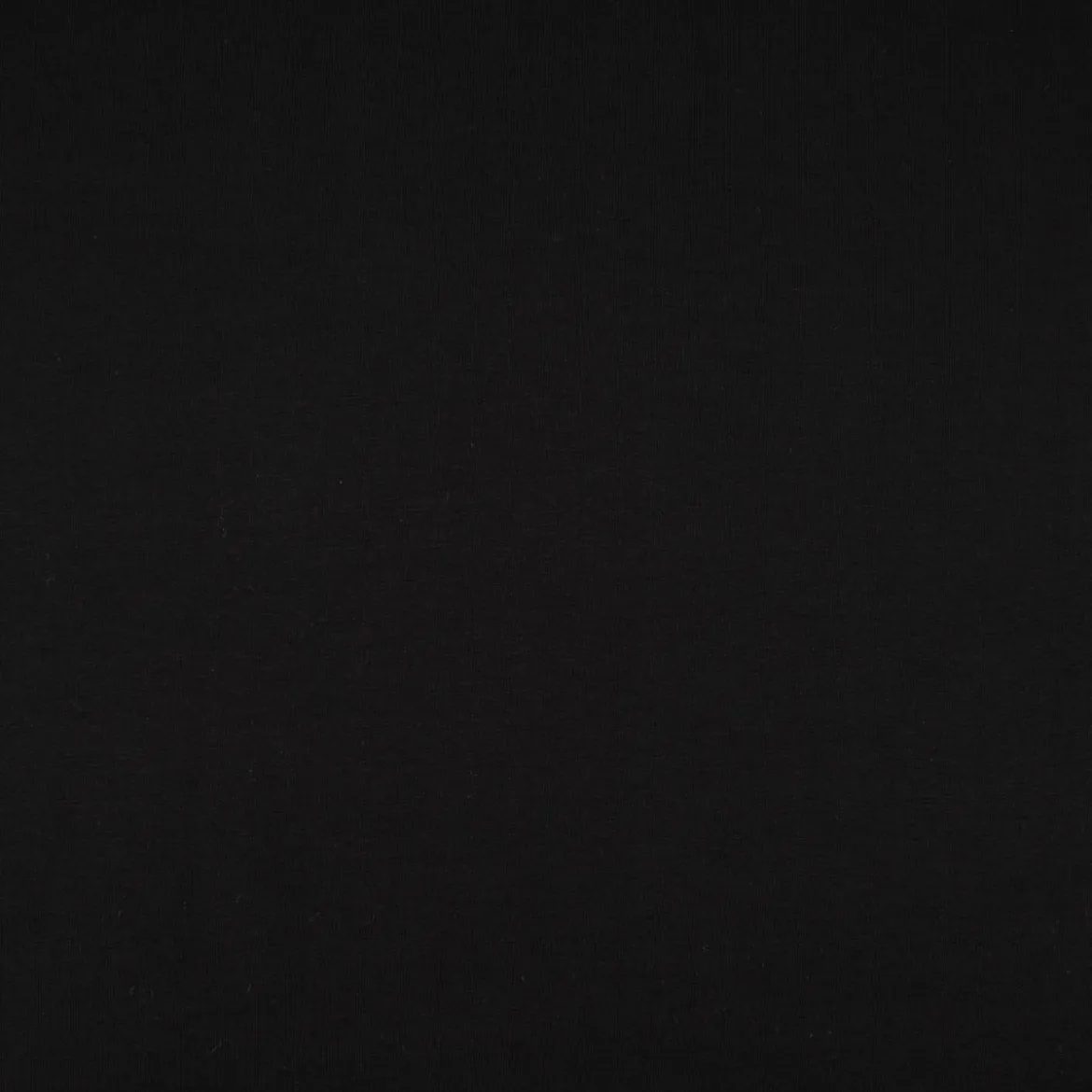 French Terry Stoff Organic Bio uni schwarz 1,50m Breite