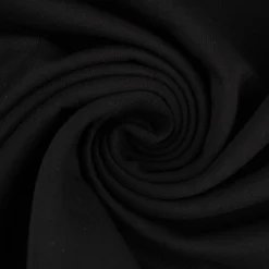 French Terry Stoff Organic Bio uni schwarz 1,50m Breite
