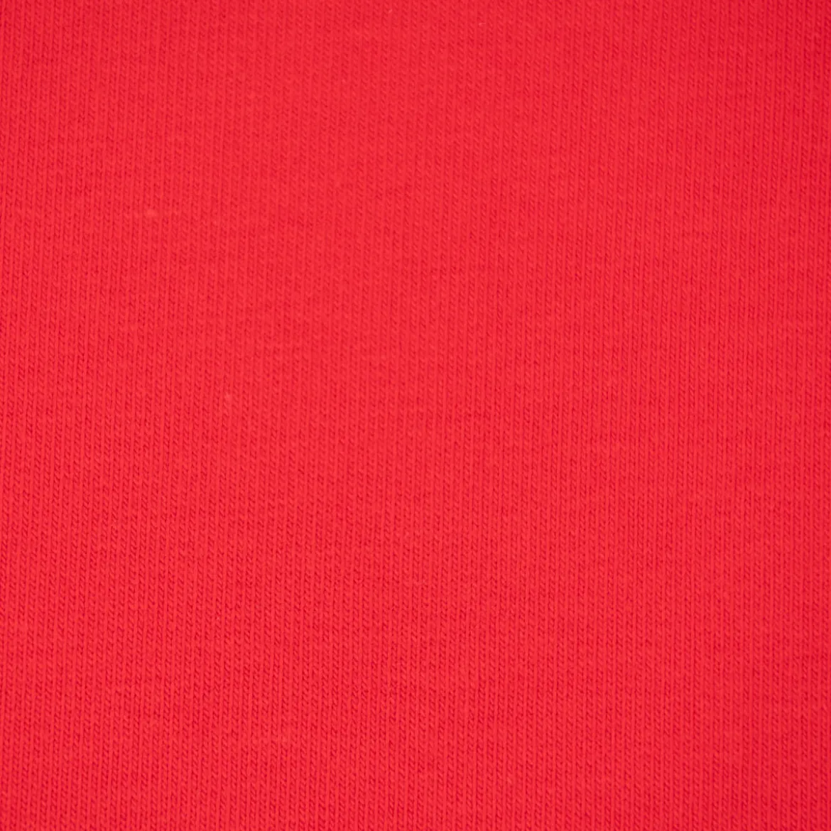 French Terry Stoff Organic Bio uni rot 1,50m Breite