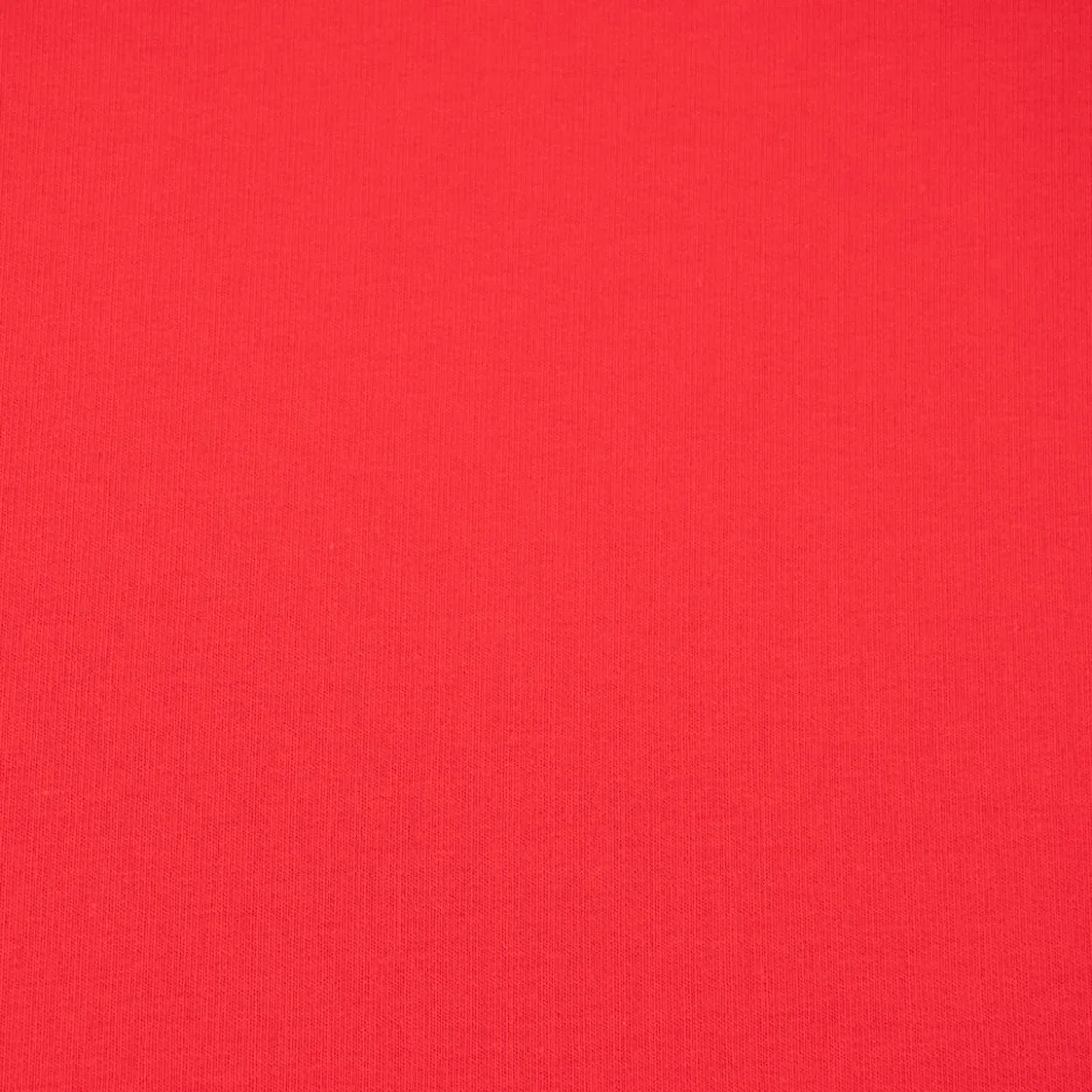 French Terry Stoff Organic Bio uni rot 1,50m Breite