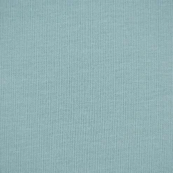 French Terry Stoff Organic Bio uni aqua blau 1,50m Breite