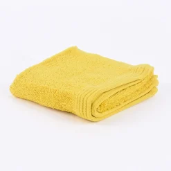 Frottee Handtuch Duschtuch Gästetuch senfgelb