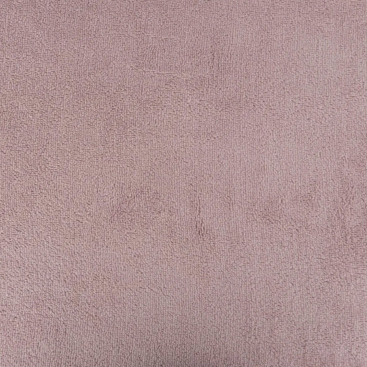 Frottee Stoff Bambus Terry Velvet Bamboo kuschelweich einfarbig altrosa 1,50m Breite