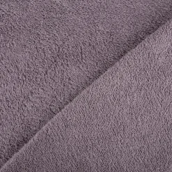 Frottee Stoff Baumwolle 340g/qm einfarbig grape lila 1,45m Breite
