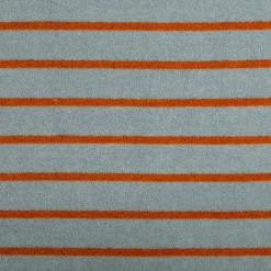 Frottee Stoff Baumwolle Streifen 245g/qm blau braun 1,55m Breite