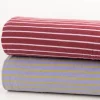Frottee Stoff Baumwolle Streifen 245g/qm blush lila 1,55m Breite