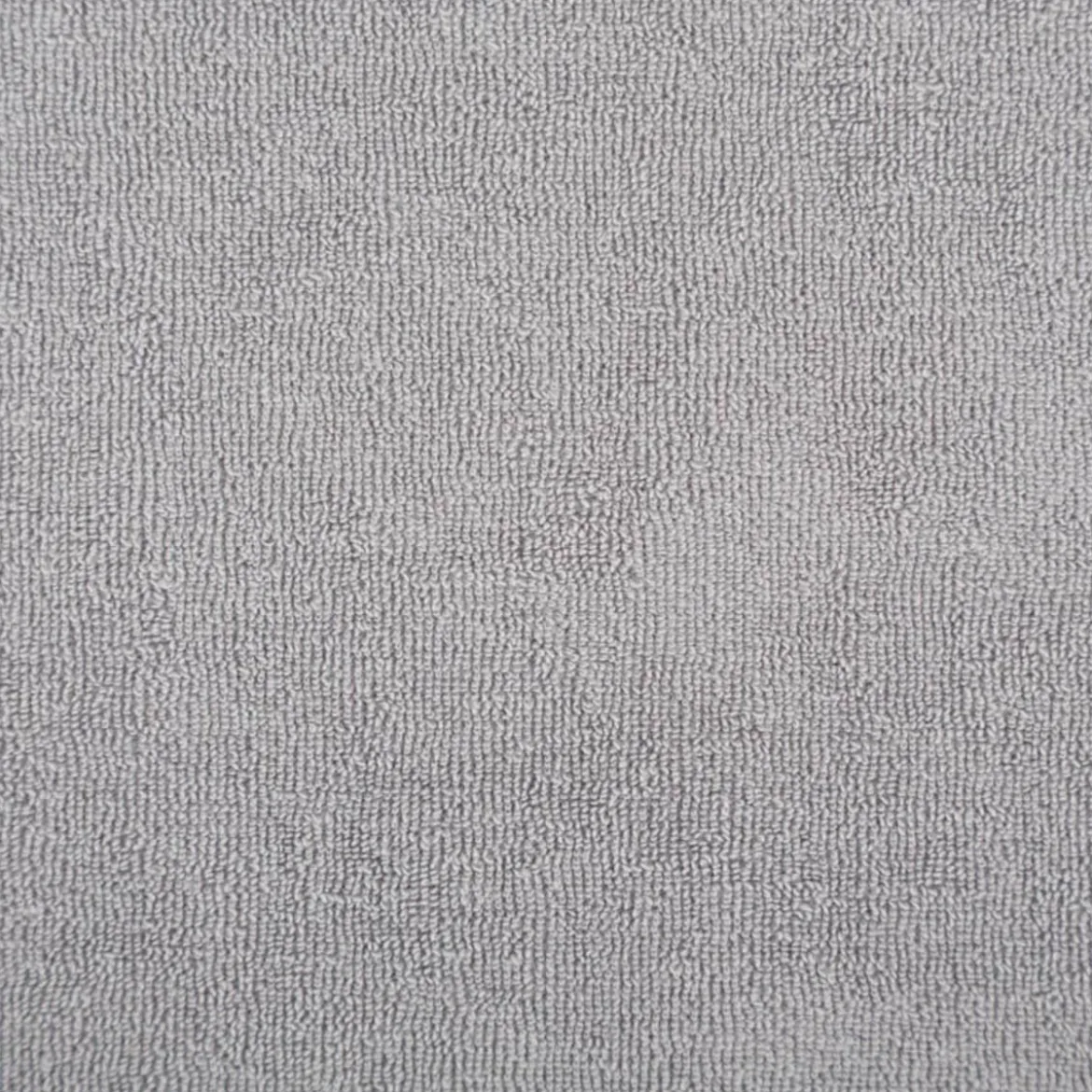 Frottee Stoff Stretch einfarbig grau 1,5m Breite