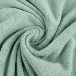 Frottee Stoff Stretch Frottee einfarbig dunkel mint 1,5m Breite