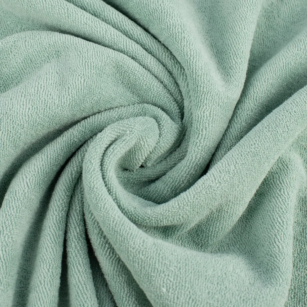 Frottee Stoff Stretch Frottee einfarbig dunkel mint 1,5m Breite