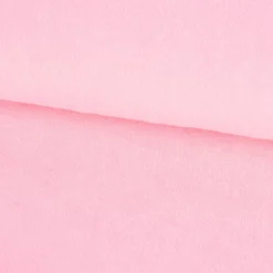 Frottee Stoff Stretch Frottee einfarbig rosa 1,5m Breite