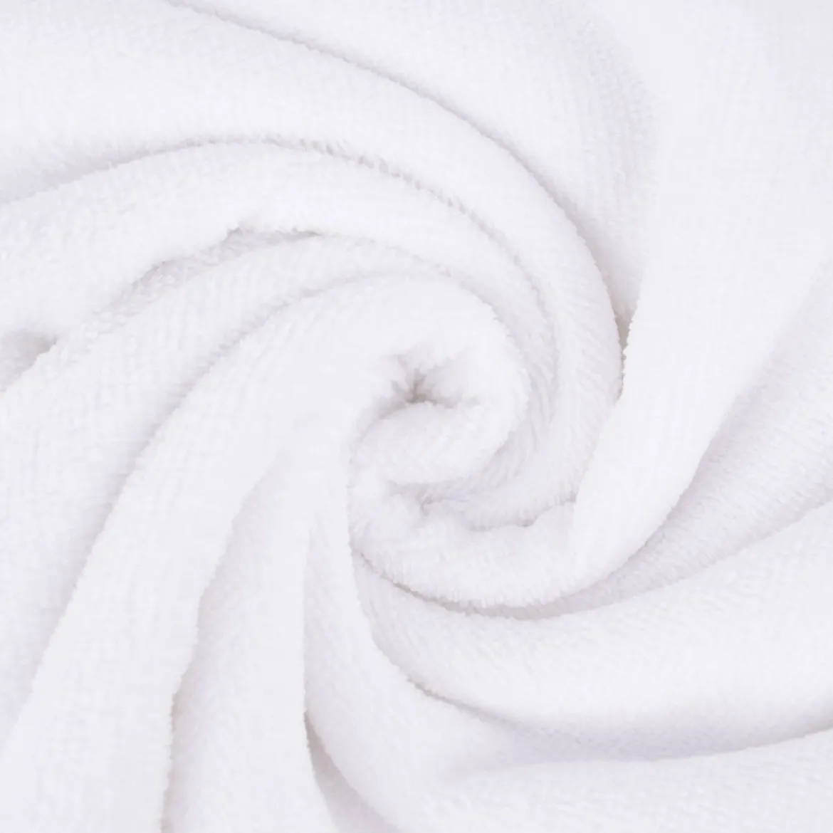 Frotteestoff Velvet Bambus Frottee kuschelweich einfarbig weiß 1,5m Breite