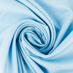 Futterstoff Taft Stoff Atmoson uni hell blau 1,40m Breite
