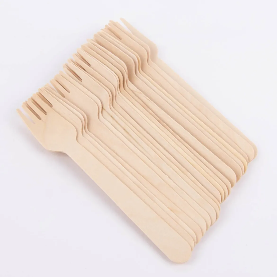 Gabeln Holz 20 Stück 16x3cm