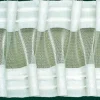 Gardinenband Faltenband Smokband 80mm halbtransparent 1:2,5
