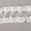 Gardinenband Smokflauschband transparent 1:2,5 50mm