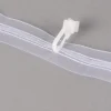 Gardinenband Universalband Falte an Falte 22mm transparent variabel mit transparenten Faden