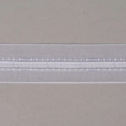 Gardinenband Universalband Falte an Falte 22mm transparent variabel mit transparenten Faden