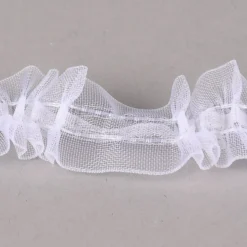 Gardinenband Universalband Falte an Falte 22mm transparent variabel mit transparenten Faden