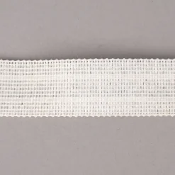 Gardinenband Universalband Flauschband 24mm weiß