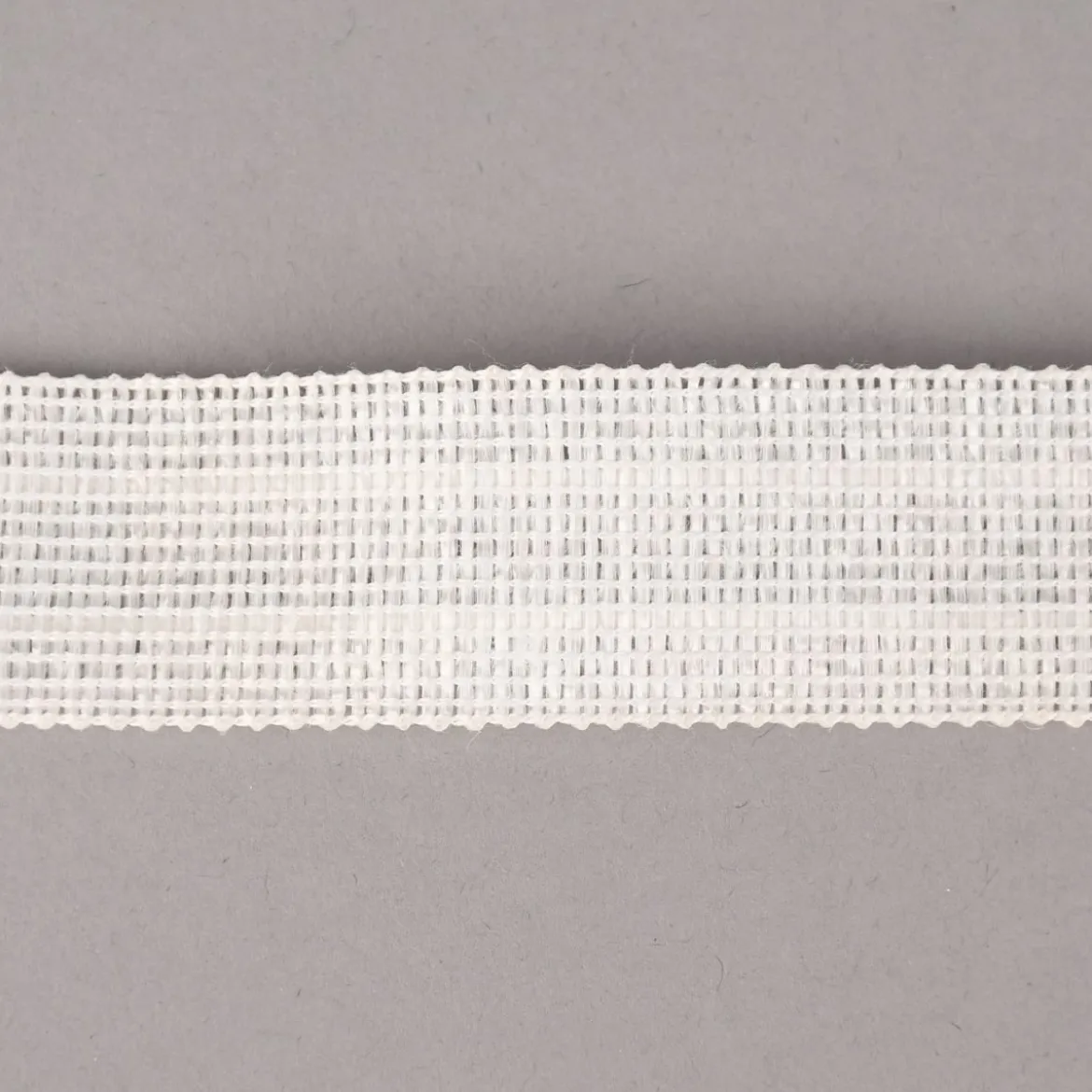 Gardinenband Universalband Flauschband 24mm weiß