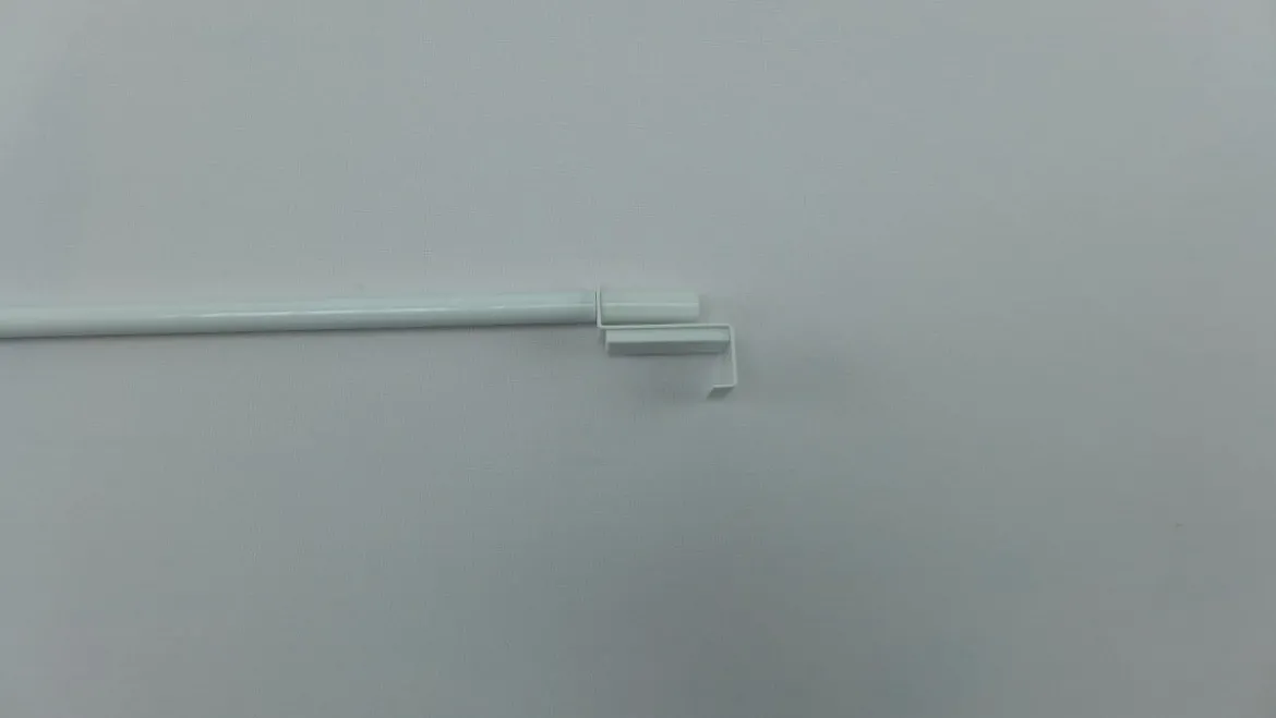Gardinenstange Klemmstange Spannfix ausziehbar 60-90cm 1Stk weiß