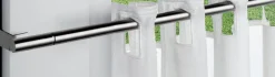 Gardinenstange Klemmstange Spannfix ausziehbar 60-90cm 1Stk weiß