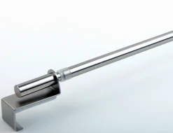 Gardinenstange Klemmstange Spannfix ausziehbar 60-90cm 1Stk weiß