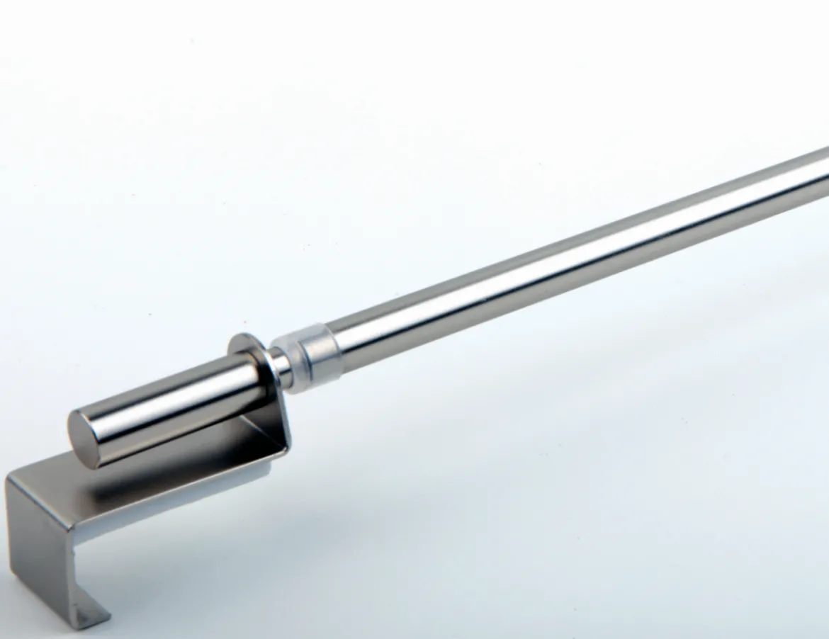 Gardinenstange Klemmstange Spannfix ausziehbar 60-90cm 1Stk weiß