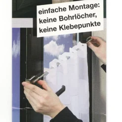 Gardinenstange Klemmstange Spannfix ausziehbar 90-130cm 1Stk weiß