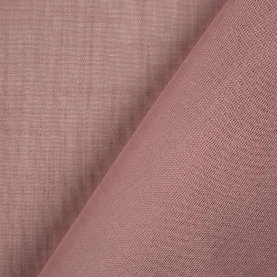 Gardinenstoff Ambiente Strukturoptik Rosa 150cm Breite