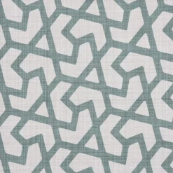 Gardinenstoff Dekostoff Jacquard Digitaldruck Linien Grafik beige blau 1,4m Breite