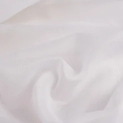 Gardinenstoff Gardinenstores schwer entflammbar transparent raumhoch mit Bleiband ecru 260cm Höhe