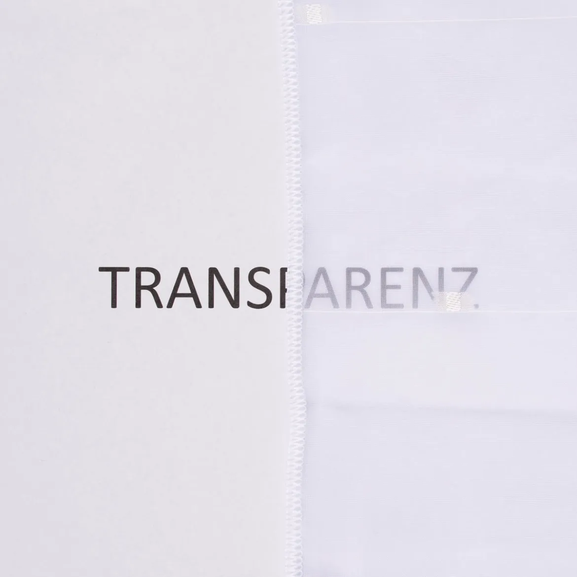 Gardinenstoff Gardinenstores transparent Scherli Kästchen mit Bleiband weiß beige 280cm Höhe