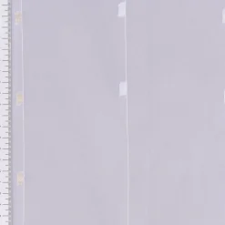 Gardinenstoff Gardinenstores transparent Scherli Kästchen mit Bleiband weiß beige 280cm Höhe