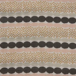 Gardinenstoff Gardinenstores in Leinenoptik mit Bleiband Aquarell-Streifen pastell raumhoch 300cm