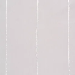 Gardinenstoff Gardinenstores Effekt-Voile Längsstreifen mit feinen Fransen ecru 290cm